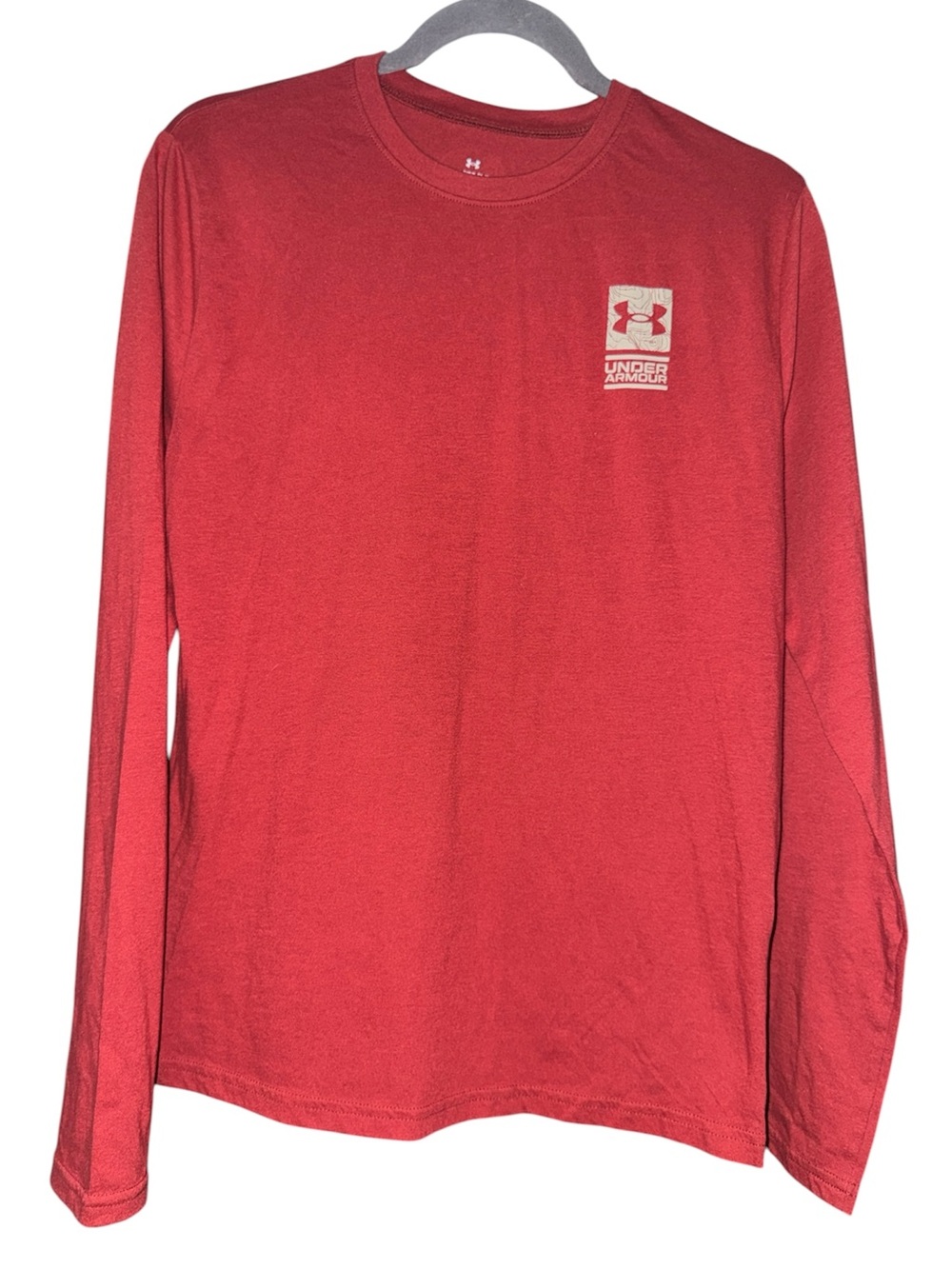 Under Armour Boys YXL/JTG/J-EG Red Long Sleeve Performance Shirt